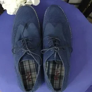 Izod | Shoes | Izod Blue Suede Oxford | Poshmark display picture 1